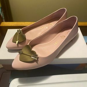 Katy Perry Cupid Light Pink loafers. Worn once. Size 7 1/2